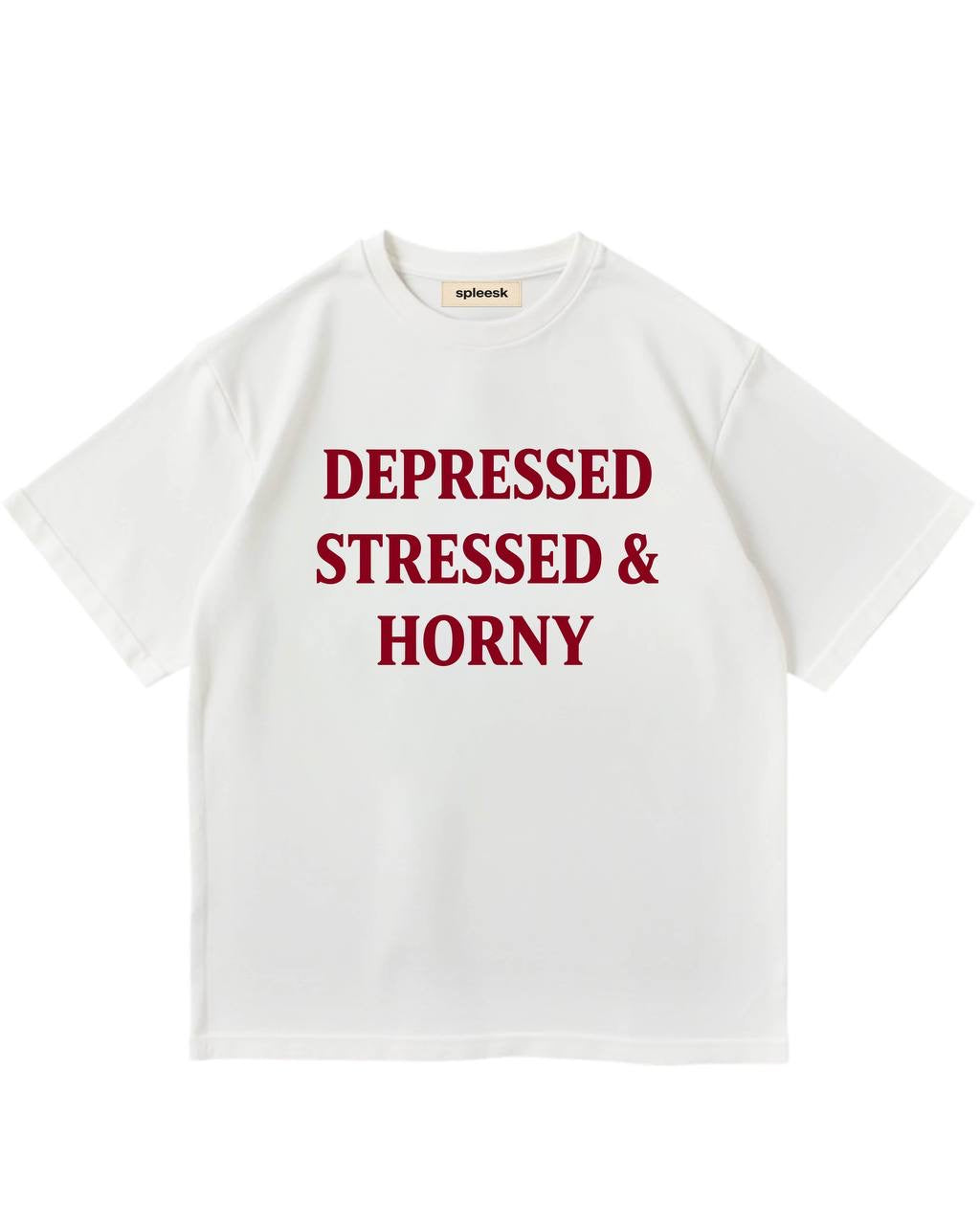 Футболка Depressed, Stressed & Horny