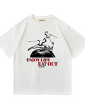 Футболка Enjoy life eat out