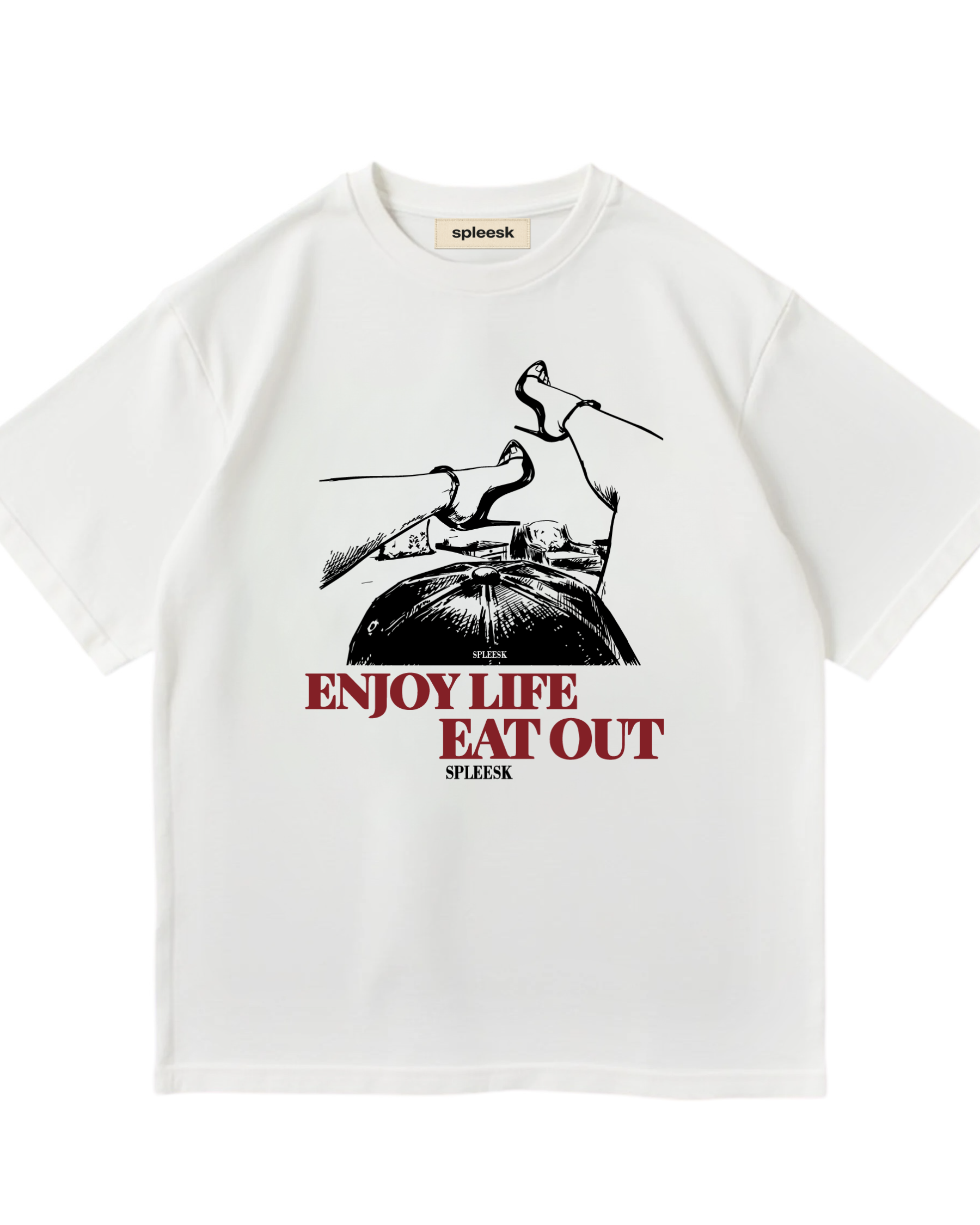 Футболка Enjoy life eat out