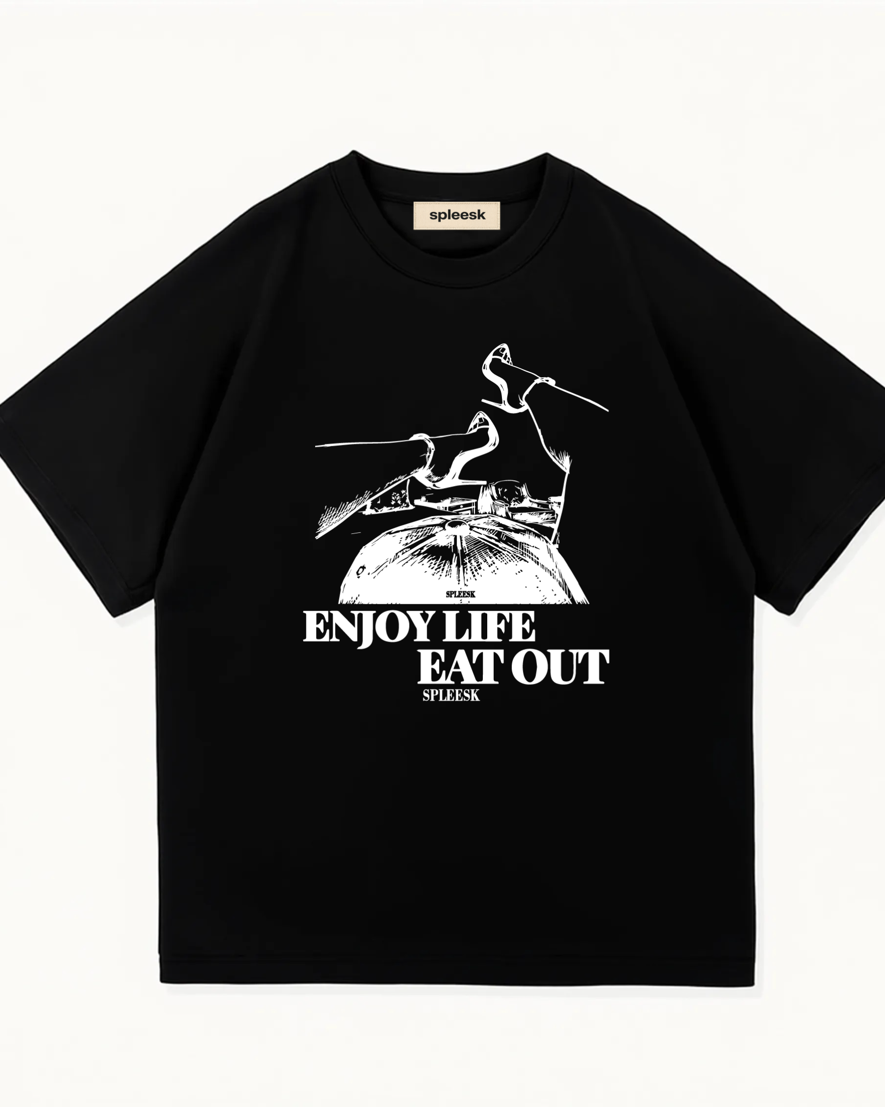 Футболка Enjoy life eat out