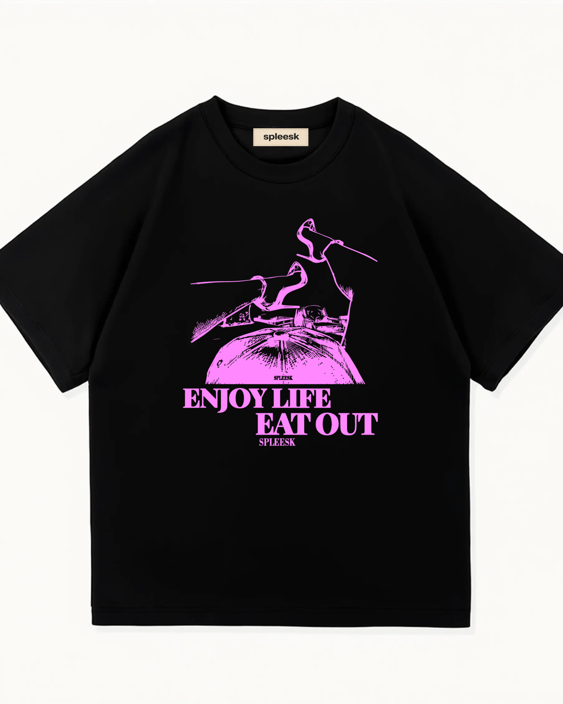 Футболка Enjoy life eat out