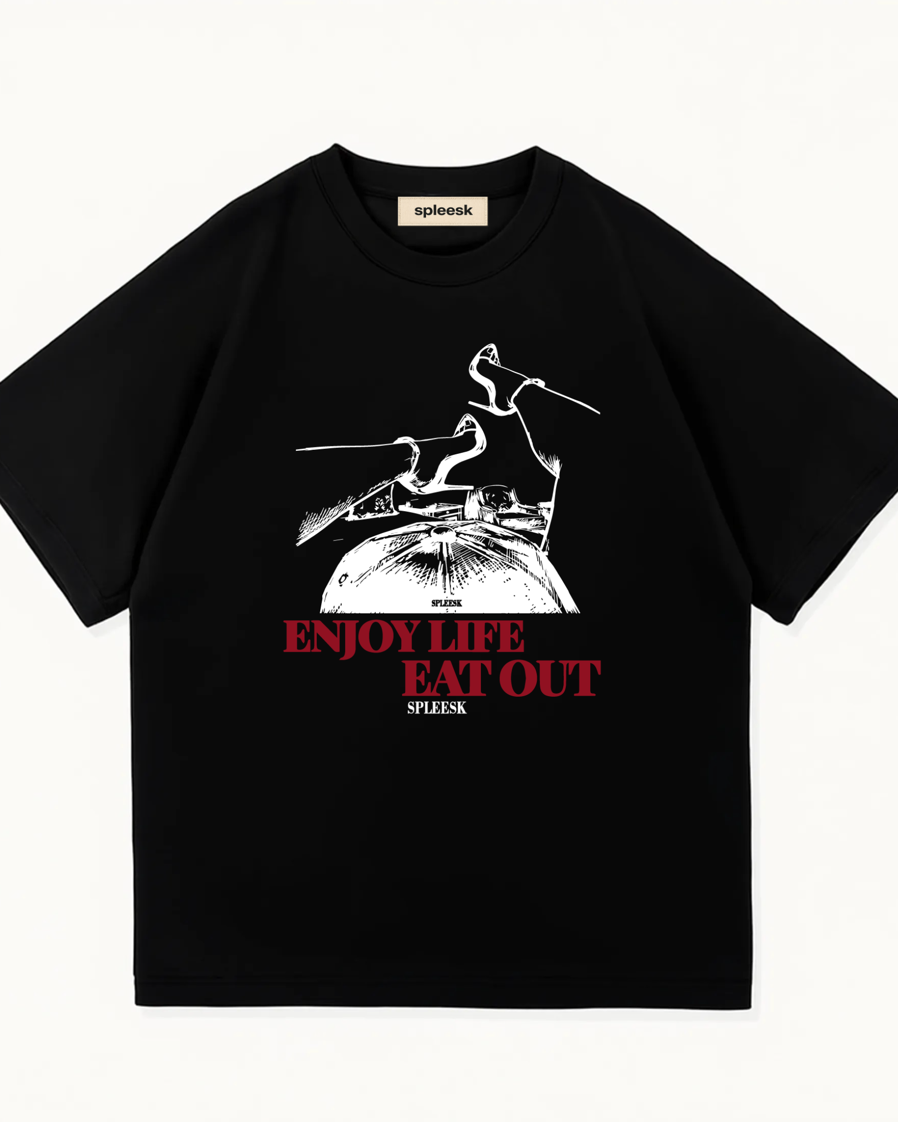 Футболка Enjoy life eat out