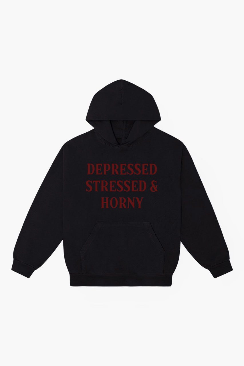 Худі Depressed, Stressed & Horny