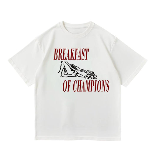  Футболка Breakfast of Champions ; t-shirt Breakfast of Champions ; Футболка сніданок чемпіона